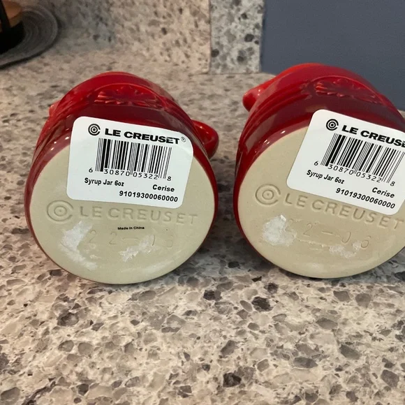 LeCreuset Syrup Jars - Picture 3 of 3